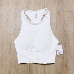 Lululemon Ebb To Train Seamless Bra Top White